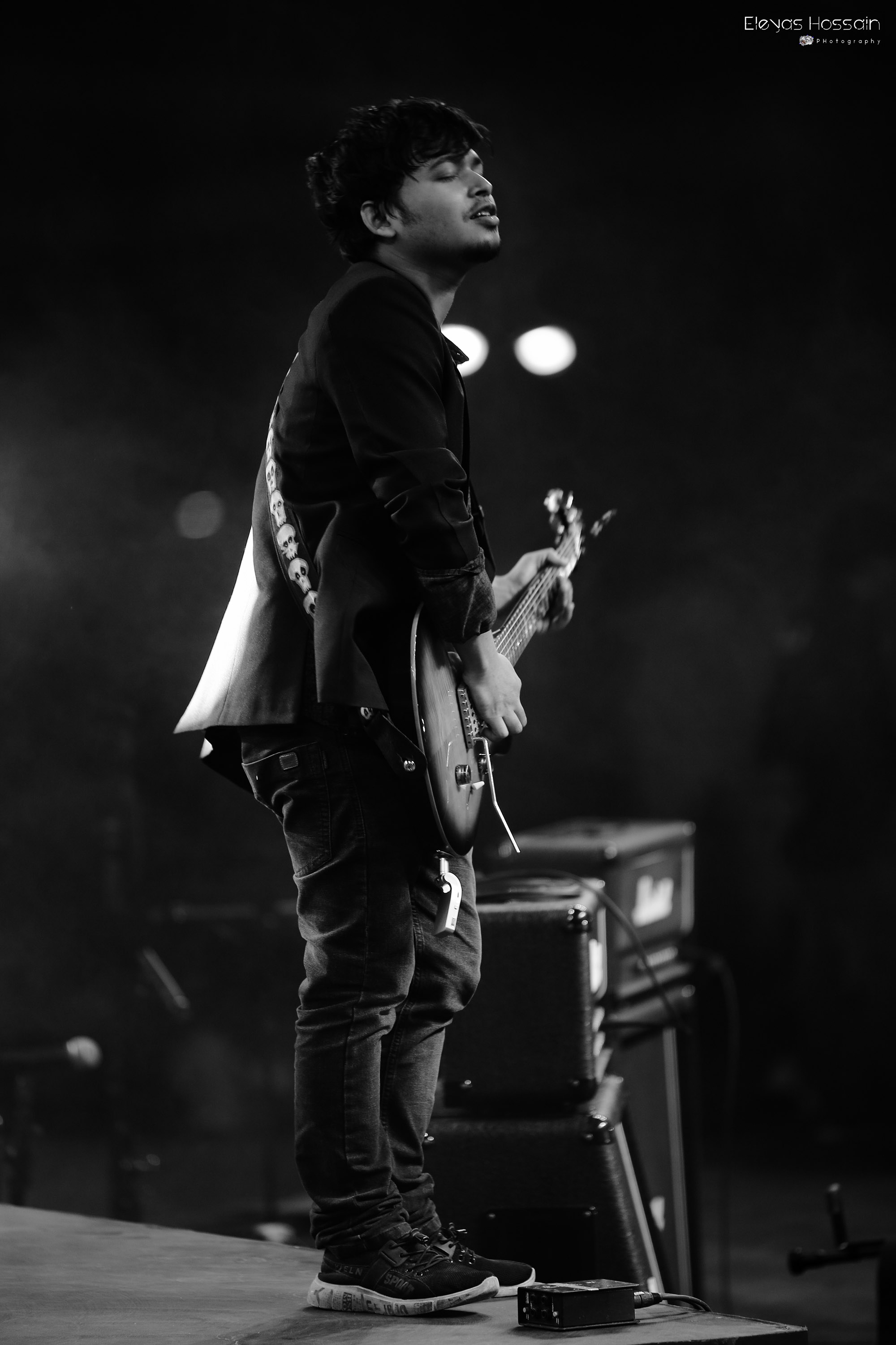 Samee on festival stage